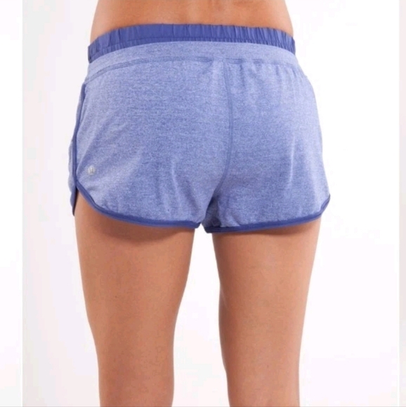 Lululemon Womens Purple Strength and Tone Running Activewear Shor Shorts 6 - Picture 2 of 9